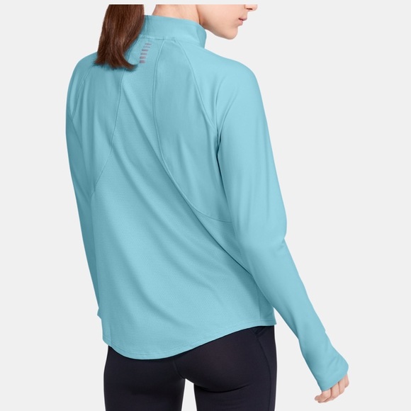 Essential Women's Under Armour Mileage ½ Zip Running Top, Medium NWT - Picture 2 of 8